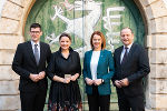 LH-Stv Martin Gruber (Kärnten), Landesrätin Susanne Rosenkranz (Niederösterreich), Landesrätin Simone Schmiedtbauer (Steiermark), LH-Stv Josef Geisler (Tirol)   © Land Steiermark/ Binder