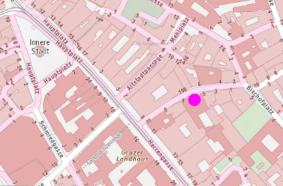 Lageplan Stempfergasse 7, 8010 Graz