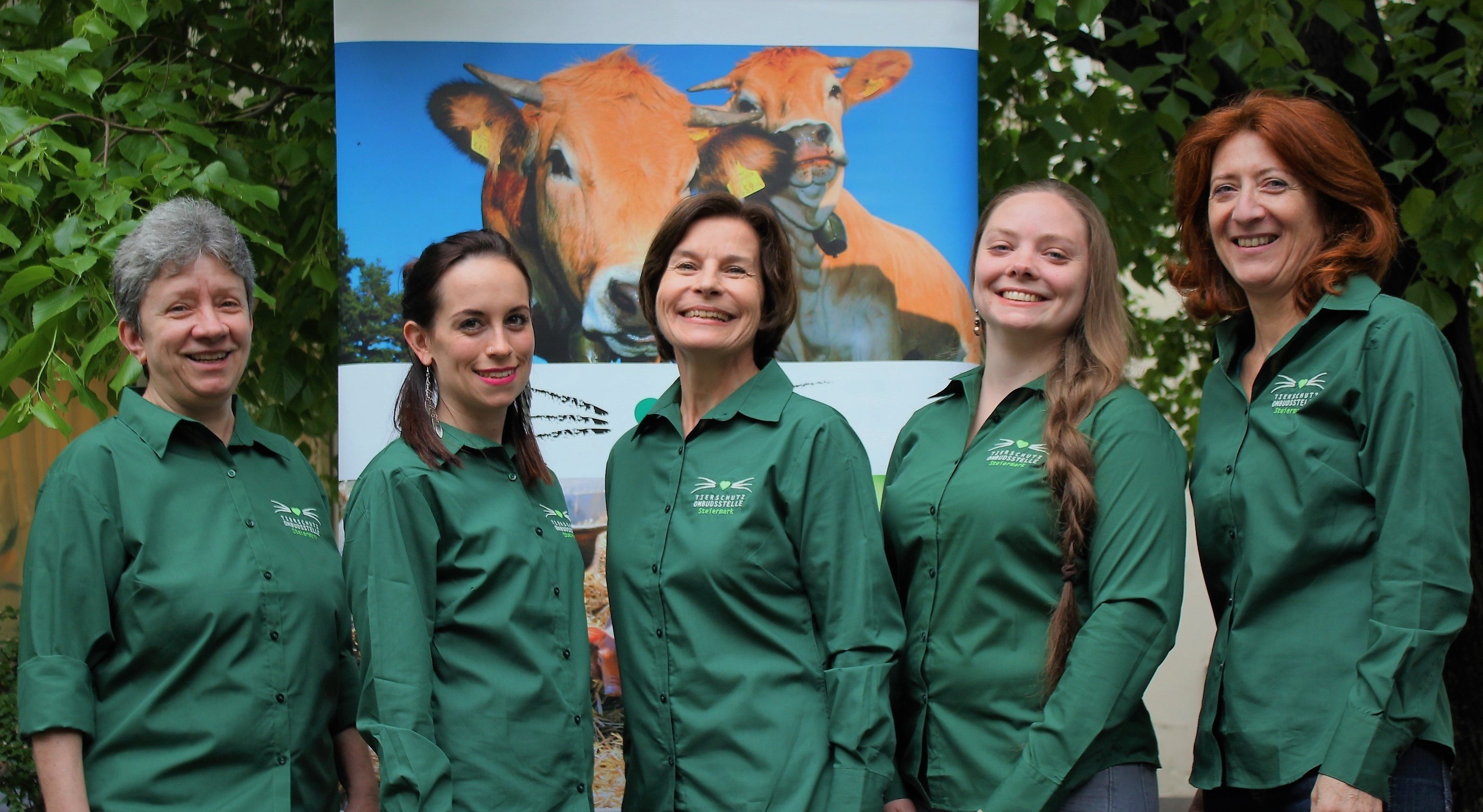 V. li. Dr. Gertraud Odörfer, Melanie Auer, Dr. Barbara Fiala-Köck, Barbara Fauster, bakk., Heidrun Fischer © Matthias Gutmann V. li. Dr. Gertraud Odörfer, Melanie Auer, Dr. Barbara Fiala-Köck, Barbara Fauster, bakk., Heidrun Fischer