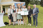 Maria Pein (Vize-Präs. der LK), TSO Karoline Schlögl, Preisträger Anna Lipp und Lukas Loibner, LR Simone Schmiedtbauer und LH-Stv. Anton Lang (v.l.) © Foto: Land Steiermark/Binder; bei Quellenangabe honorarfrei Maria Pein (Vize-Präs. der LK), TSO Karoline Schlögl, Preisträger Anna Lipp und Lukas Loibner, LR Simone Schmiedtbauer und LH-Stv. Anton Lang (v.l.)